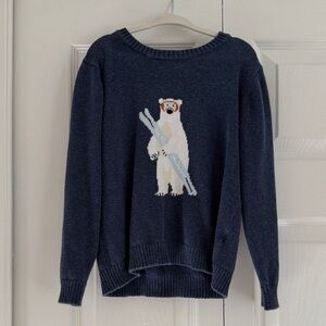 J. Crew Crewcuts Navy Blue Polar Bear Sweater